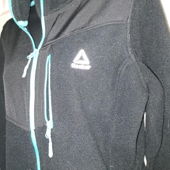 Reebok Fleece Zip Up size large - Picture 2 of 7